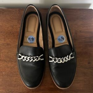Like new black mules - size 6
